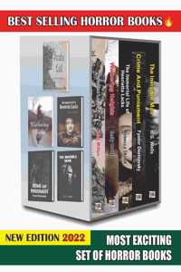 Most Terrific Horror Books Set Of 5, This Horror Novels Set Includes, Paradise Lost, Wuthering Heights By Emily Bronte, The Invisible Man, Crime And Punishment, The Immortal Life Of Henrietta Lacks