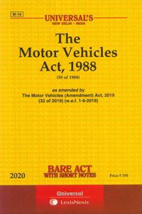 The Motor Vehicles Act, 1988- Bare Act [2021 Edn]