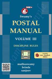 Swamy'S Postal Manual Vol. Iii Discipline Rules