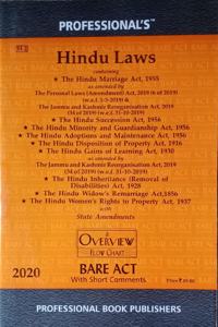 Hindu Laws Containing 9 Acts [Paperback] Professional'S
