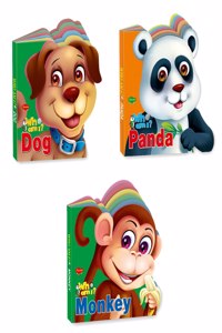 Sawan Set Of 3 Story Books (Dog , Monkey & Panda)
