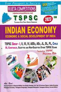TSPSC Indian Economy - Economic and Social Development Of India [ ENGLISH MEDIUM ]