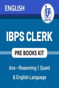 IBPS Clerk 2023 Prelims Books Kit (Set of 3 books in English Printed Edition) by Adda247 Publication
