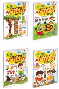 Mini Amazing Activity 1-4, Collection Of 4 Books | By Sawan (Paperback, Manoj Publications Editorial Board)
