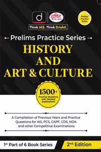 (PPS) History Art & Culture (2Nd Edition) [Perfect Paperback] Drishti Publications; Team Drishti and Dr. Vikas Divyakirti