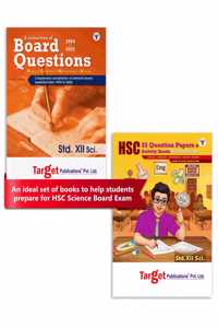 Std 12 Science Model Papers And Chapter Wise Board Question Paper With Solutions | Set Of 2 Books | Based On Std 12Th New Syllabus | 2021 Hsc Maharashtra State Board | Physics Chemistry Maths Biology