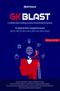 GK Blast: Banking, Economy, Finance & General Awareness Book for Bank, SSC & Govt Exams