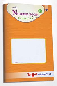 Nurture Number Writing Books For Kids | Part C - 1 To 50 | 3 To 5 Year Old | Practice Numbers And Learn Number Names | Includes Fun Activities For Early Learning Nursery, Preschool And Primary Children | 76 Practice Boxes For Each Number [Paperback