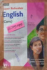 Mbd Super Refersesher English Core Class 11