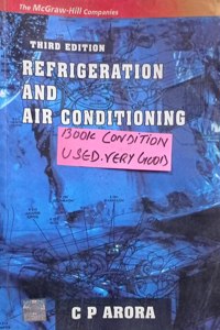 Refrigeration And Air Conditioning Third Edition