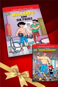 Chacha Chaudhary, Billoo Comics In English |Set Of 2 Comics|Latest Artwork By Diamond Toons
