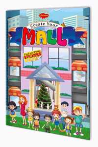 Create Your Mall | Stickers Activity Book By Sawan