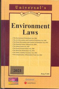 Environment Laws- Legal Manual [2021 Edn.]