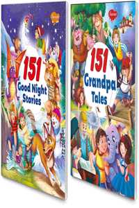 Sawan Set Of 2 Story Books 151 Series (Goodnight & Grandpa )