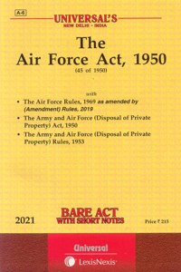 The Air Force Act, 1950 [2021 Ed.]