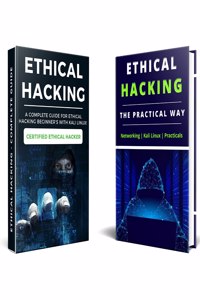Ethical Hacking With Kali Linux | Hacking The Practical Way (Set Of 2 Books Bundle With Tools) (Spiral-Bound)