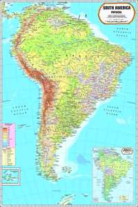 South America Physical Map