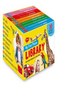 All In One Box Set For Pre-Nursery To Primary Kids (My Favourite Big Plastic Board Book Box Set Of 10 Board Books)