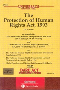 The Protection Of Human Rights Act, 1993 [2022E]