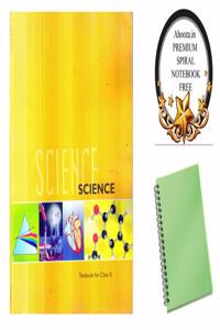 Science Textbook For Class X Book In English With Ahooza Premium Spiral Notebook