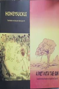 Honeysuckle Textbook And A Pact With The Sun Supplementary Reader In English Class - 6 (Set Of 2 Books)