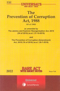 The Prevention Of Corruption Act, 1988 [2022E]