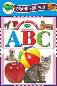 My First Board Books Abc | Big Size Board Book For Kids By Sawan