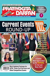 Pratiyogita Darpan Current Events Round Up 2022 Complete Book In English