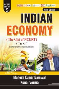 Indian Economy (English) | Mahesh Kumar Barnwal | Cosmos Publication