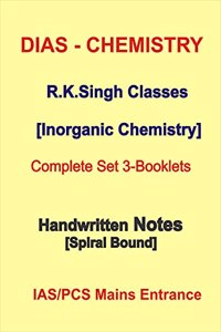 Hanwritten Notes of Inorganic Chemistry by DIAS Institute For IAS Mains