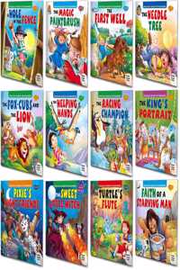 Return Gift For Kids Birthday Party | Pack Of 12 Pre School Reader Story Books