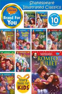 Shakespeare Illustrated Classics Complete Combo | Pack Of 10 Story Books
