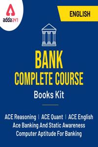 Bank Complete Course Books Kit (English) by Adda247 Publications