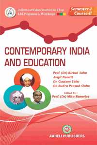 B.Ed - Contemporary India And Education - - First Semester (English Version)