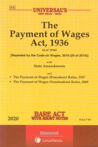 The Payment Of Wages Act, 1936- Bare Act With Short Notes