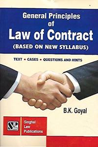 General Principles Of Law Of Contract (Based On New Syllabus)