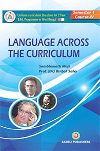 B.Ed. - Language Across The Curriculum - First Semester (English Version)