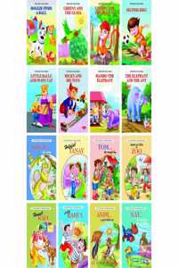 Shanti Publication Little Kids Story Books (Set Of 16 Books)