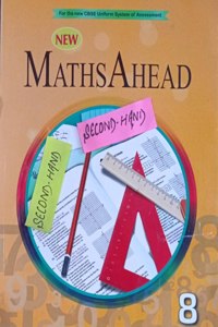 New Maths Ahead Class 8 Second Hand & Used Book