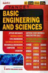 TANCET (Anna University) Entrance Test Guide for BASIC ENGINEERING AND SCIENCES / Study Materials, OT Q & A, Previous Year Examination Papers with Answers 1998 to 2020 / Latest
