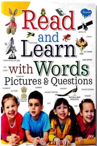 Read And Learn With Words Pictures And Questions [Paperback] Sawan