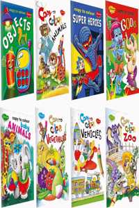 Colouring Books For Kids | Set Of 10 Colouring Books