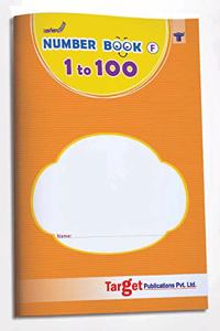 Nurture Number Writing Book For Kids | Part F - 1 To 100 | 3 To 8 Year Old | Practice Numbers And Learn Number Names | Includes Fun Activities For Nursery, Preschool And Primary Children [Paperback] Content Team At Target Publications