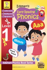 English Phonics Book, Phonics Reader Level 1 , Letter Sounds , Phonics Activity Book , Phonics Books 3 Years, Phonics Worksheets ,Letter Sounds Book, A-Z Sounds,