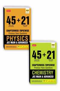 Mtg 45 + 21 Years Jee Main And Iit Jee Advanced Previous Years Solved Papers With Chapterwise Topicwise Solutions Physics, Chemistry (Set Of 2 Books) - Jee Advanced Pyq Question Bank For 2023 Exam MTG Editorial Board