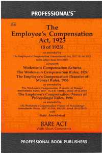 Employees Compensation Act,1923 (Bare Act)