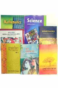 Ncert Class 6 Books Set ( Math, Science, Language And Social & Political Life) - [Set Of 7 Books By Student Gallery]