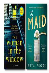 The Woman In The Window + The Maid ( Bestselling Mystery Books) ( Mystery Bookmarks Included)