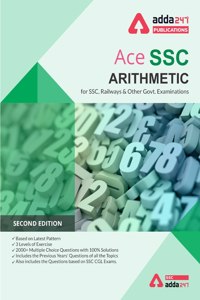 Arithmetic (Quant) Book For Ssc Cgl, Chsl, Cpo And Other Govt. Exams (English Printed Edition)