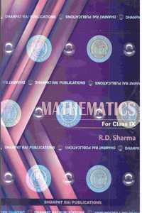 Mathematics For Class 9 - Cbse - By R.D. Sharma Examination 2022-23